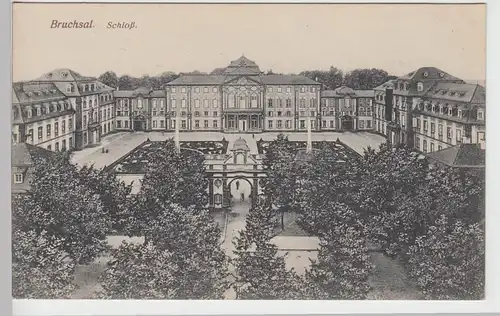 (95509) AK Bruchsal, Schloss, vor 1945