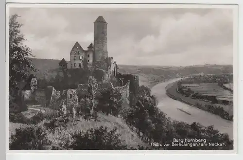 (95490) Foto AK Burg Hornberg (Neckarzimmern), 1937