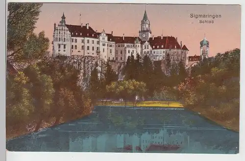 (95478) AK Sigmaringen, Schloss, vor 1945