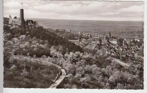 (95424) Foto AK Weinheim an der Bergstraße, Gesamtansicht, nach 1945