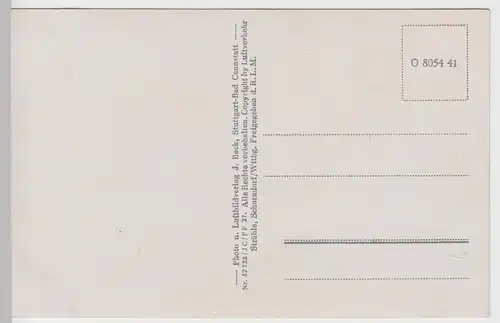 (95078) AK Göppingen, Panorama, Luftbild 1933-45