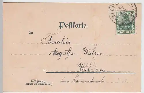 (94772) AK Bad Niedernau, vor 1905