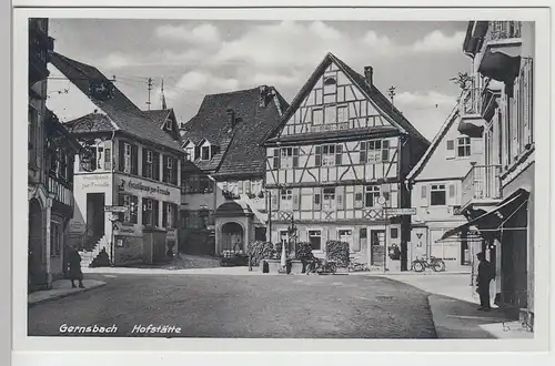 (90286) AK Gernsbach, Hofstätte, Gasthaus z.Traube, Gasthaus zum Laub