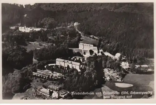 (897) Foto AK Marzell, Friedrichsheim und Luisenheim, Luftbild, vor 1945