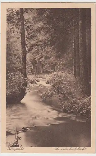 (88783) AK Königsfeld, Obereschbacher Schlucht, 1926