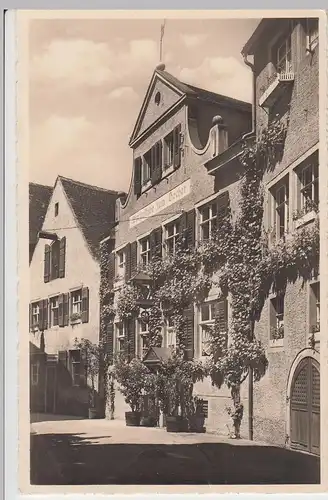 (88757) Foto AK Meersburg a.B., Winzerstube Zum Becher, vor 1945