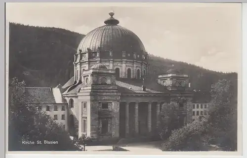 (87808) Foto AK St. Blasien, Klosterkirche 1928