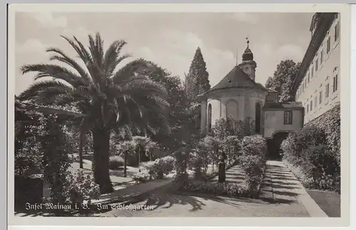 (87468) Foto AK Insel Mainau, Im Schlossgarten, vor 1945