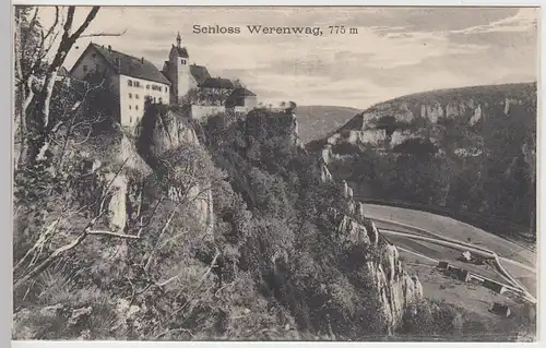 (84738) AK Beuron, Schloss Werenwag, vor 1945