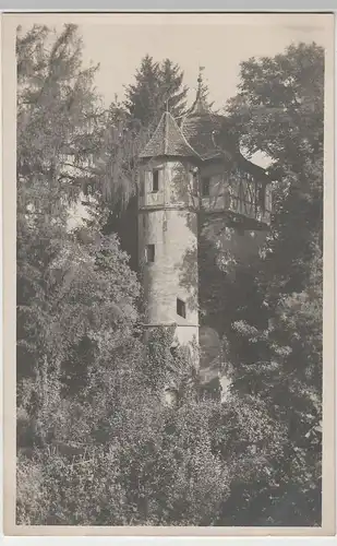 (81349) Foto AK Kloster Maulbronn, Faustturm, 1933