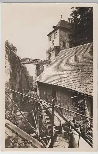 (80304) Foto AK Meersburg am Bodensee, Partie am Schloss, vor 1945