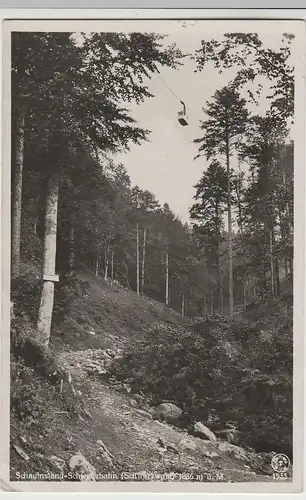 (79556) Foto AK Schauinsland-Schwebebahn im Schwarzwald, 1932