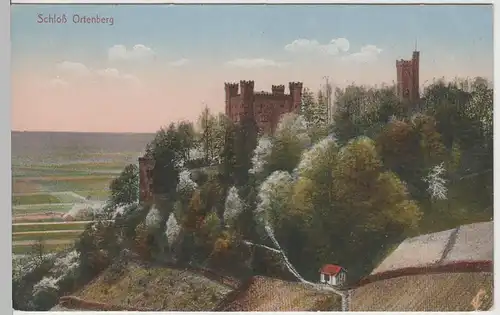 (79044) AK Schloss Ortenberg (Baden), 1917