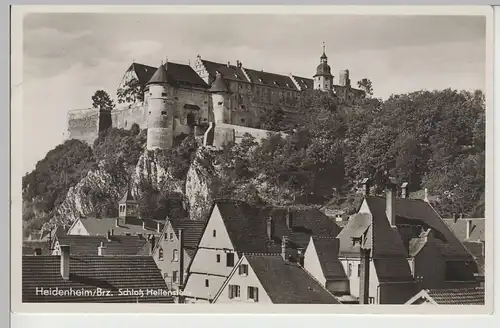 (78938) Foto AK Heidenheim an der Brenz, Schloss Hellenstein, vor 1945