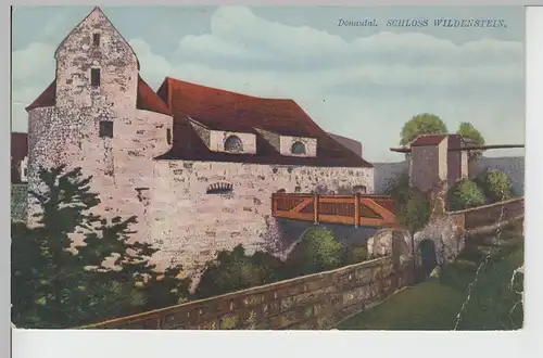 (78223) AK Schloss Wildenstein im Donautal, 1920