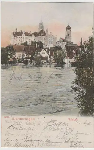 (76823) AK Sigmaringen, Schloss 1905