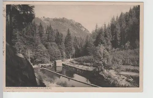 (76713) AK Lauterbachtal (Württ.), Sammelweiher, 1927