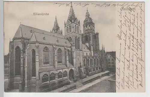 (76554) AK Heilbronn, Kilianskirche, 1908