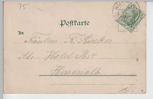(75914) AK Pforzheim, Landgasthof Seehaus, bis um 1905