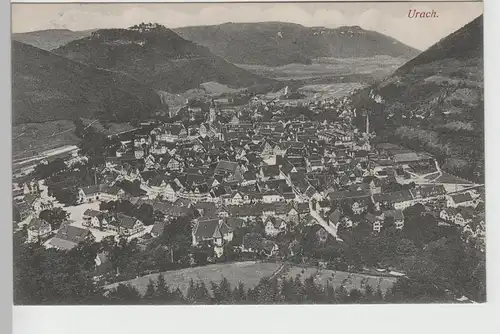 (75903) AK Bad Urach, Panorama 1922