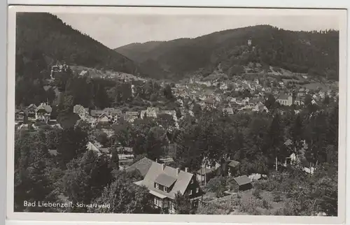 (74008) Foto AK Bad Liebenzell im Schwarzwald, Gesamtansicht, 1930er