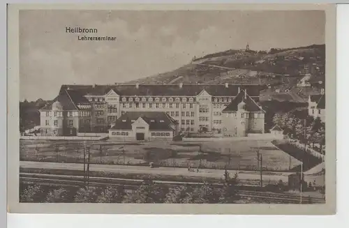 (72082) AK Heilbronn, Lehrerseminar, vor 1945