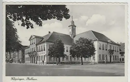 (71064) AK Göppingen, Rathaus, 1938