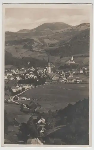 (69823) Foto AK Schönau im Schwarzwald, Panorama 1928