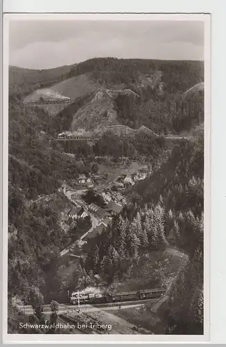 (69812) Foto AK Schwarzwaldbahn bei Triberg, nach 1945