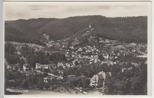 (6596) Foto AK Bad Liebenzell, Panorama, vor 1945