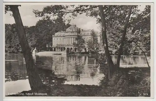 (65925) Foto AK Ludwigsburg, Schloss Monrepos, 1934