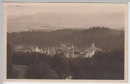 (65908) AK Königsfeld im Schwarzwald, Blick vom Engele 1925