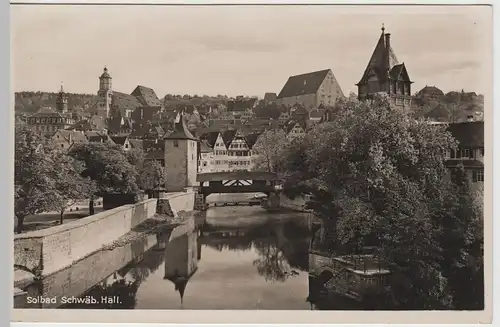 (63718) Foto AK Schwäbisch Hall, Stadtansicht, vor 1945