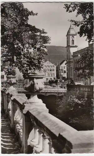 (6080) Foto AK Bad Wildbad, Schwarzwald, Stadtansicht, nach 1945