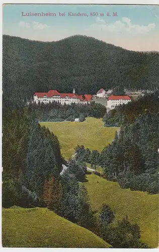 (56609) AK Luisenheim bei Kandern, 1910er