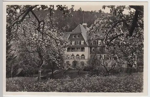 (56282) Foto AK Bad Liebenzell, Diakonissen-Erholungsheim, 1936