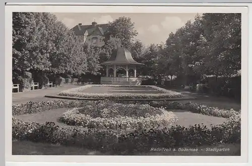 (56250) Foto AK Radolfzell am Bodensee, Stadtgarten, 1939