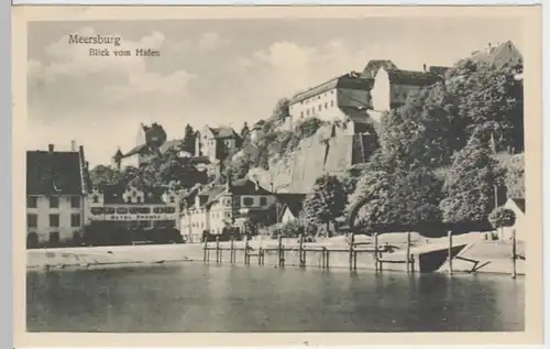 (5591) AK Meersburg, Bodensee, Burg, Altes Schloss, vor 1945
