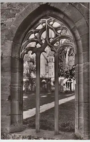 (54214) Foto AK Hirsau, Kloster, gotisches Maßwerk u. Kirche, nach 1945
