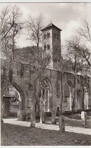 (54209) Foto AK Hirsau, Kloster, Eulenturm m. Kreuzgang, nach 1945