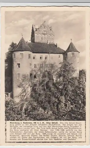 (53791) Foto AK Meersburg, Altes Schloß, vor 1945