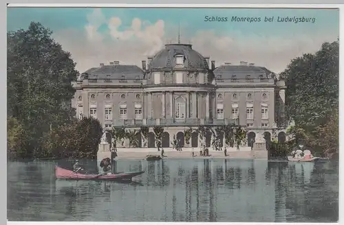 (51749) AK Ludwigsburg, Seeschloss Monrepos, vor 1945