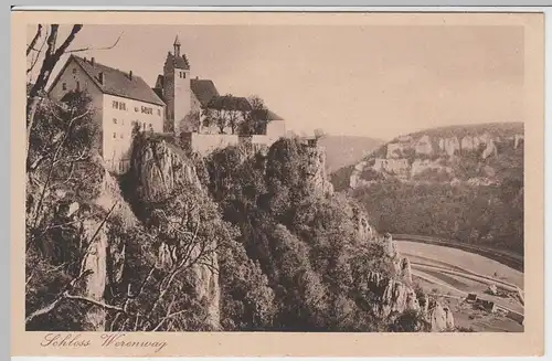 (51737) AK Schloss Werenwag bei Beuron, 1925