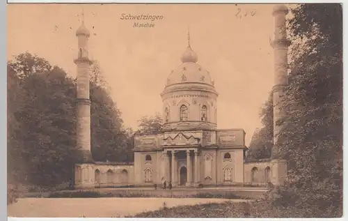 (51714) AK Schwetzingen, Moschee, 1911