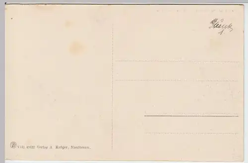 (51543) AK Kloster Maulbronn, Gesamtansicht, um 1910