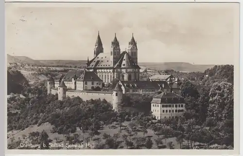 (50790) Foto AK Schwäbisch Hall, Großcomburg, 1930