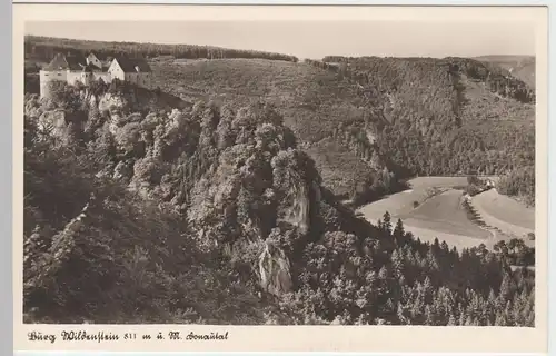 (50756) Foto AK Burg Wildenstein i. Donautal b. Leibertingen