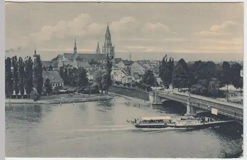 (49654) AK Konstanz von der Seestraße, vor 1945