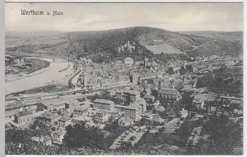 (4892) AK Wertheim, Panorama 1906