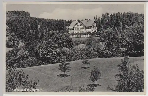 (45566) AK Kurhaus Schweigmatt, 1933